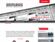 Tablet Screenshot of gestilogis.com